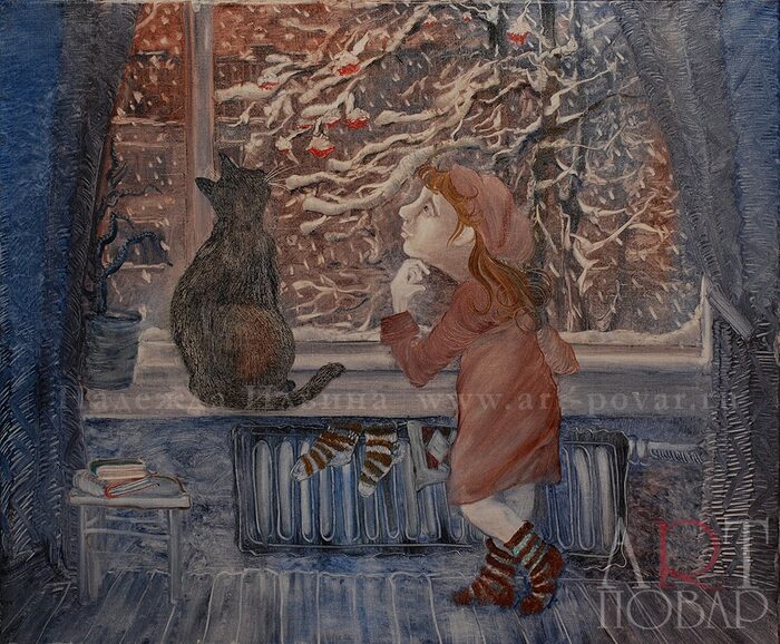 Первый снег (Надежда Ильина)