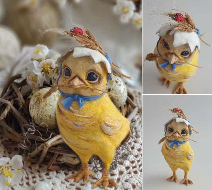 [Альгодон] Пасхальный цыплёнок Цып (Елена Арцыбасова)