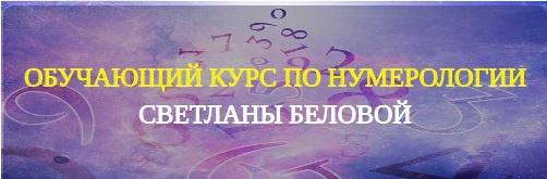 Уникальный курс по нумерологии. 3 модуль (Светлана Белова)