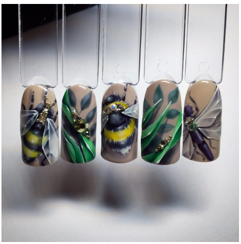 Онлайн-курс художественной росписи BUGS (Юлия Баранова)