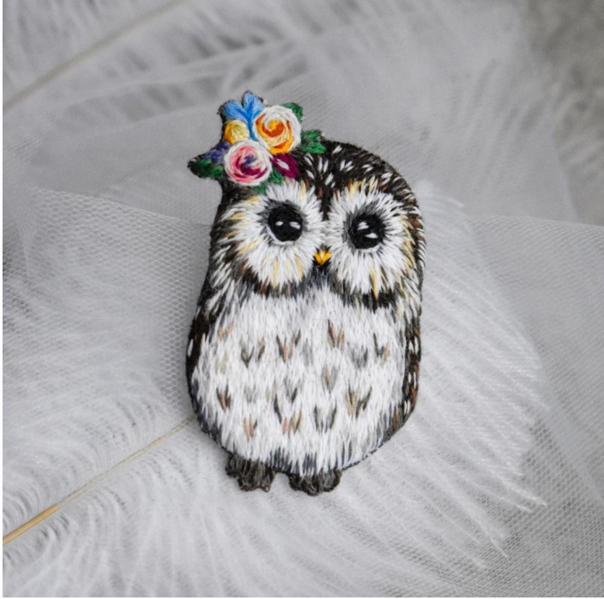 [tut.mk] Брошь Совёнок (Света Казаченко)