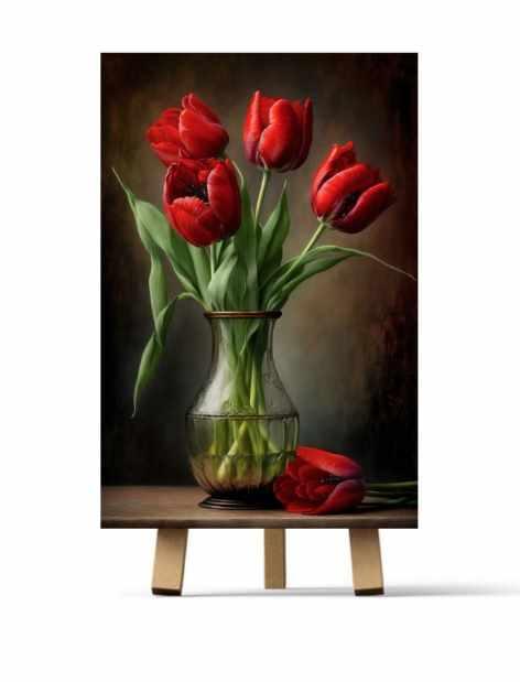 [Рисуем дома] Тюльпаны (Ирина Шпакова)