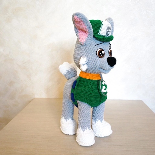 [evgenia_knitted_toys] Щенячий патруль. Рокки (Евгения Гаврилова)