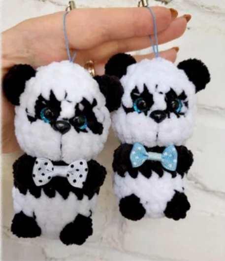 [Do_bro_v_dom] Брелок панда  (Алина Ерукова)