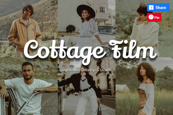 [Creativefabrica] 12 Cottage Film Lightroom Presets