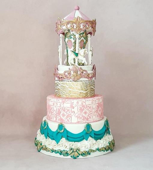 Торт Карусель (Галина Егиазарян)