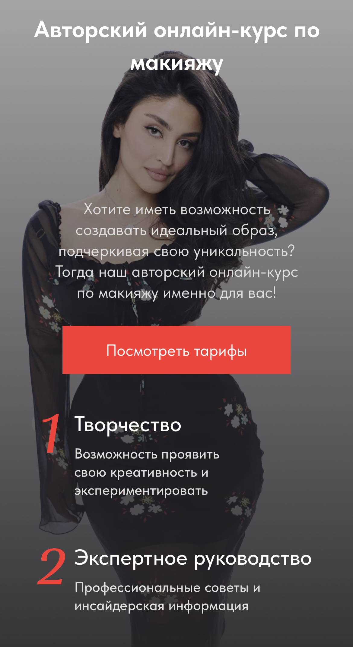 Авторский онлайн-курс по макияжу. Тариф 1 (Николета Сариева)