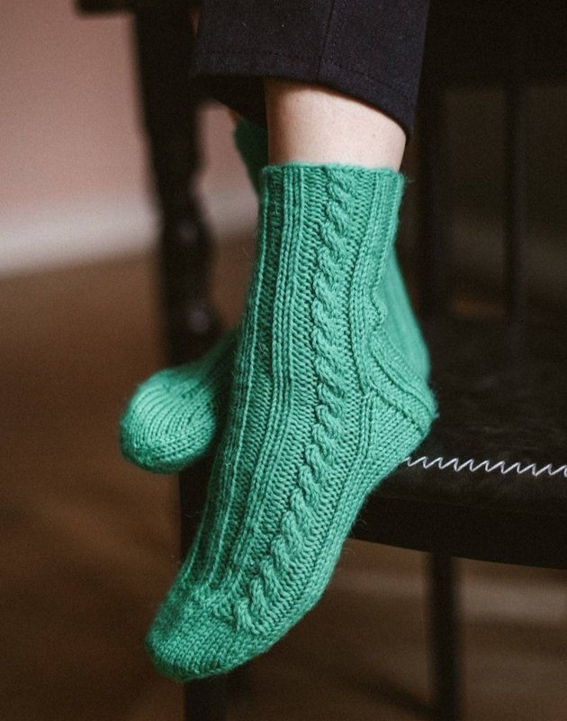 Экспресс носки (для 8-ниточной пряжи) [Teplaya & Masha]