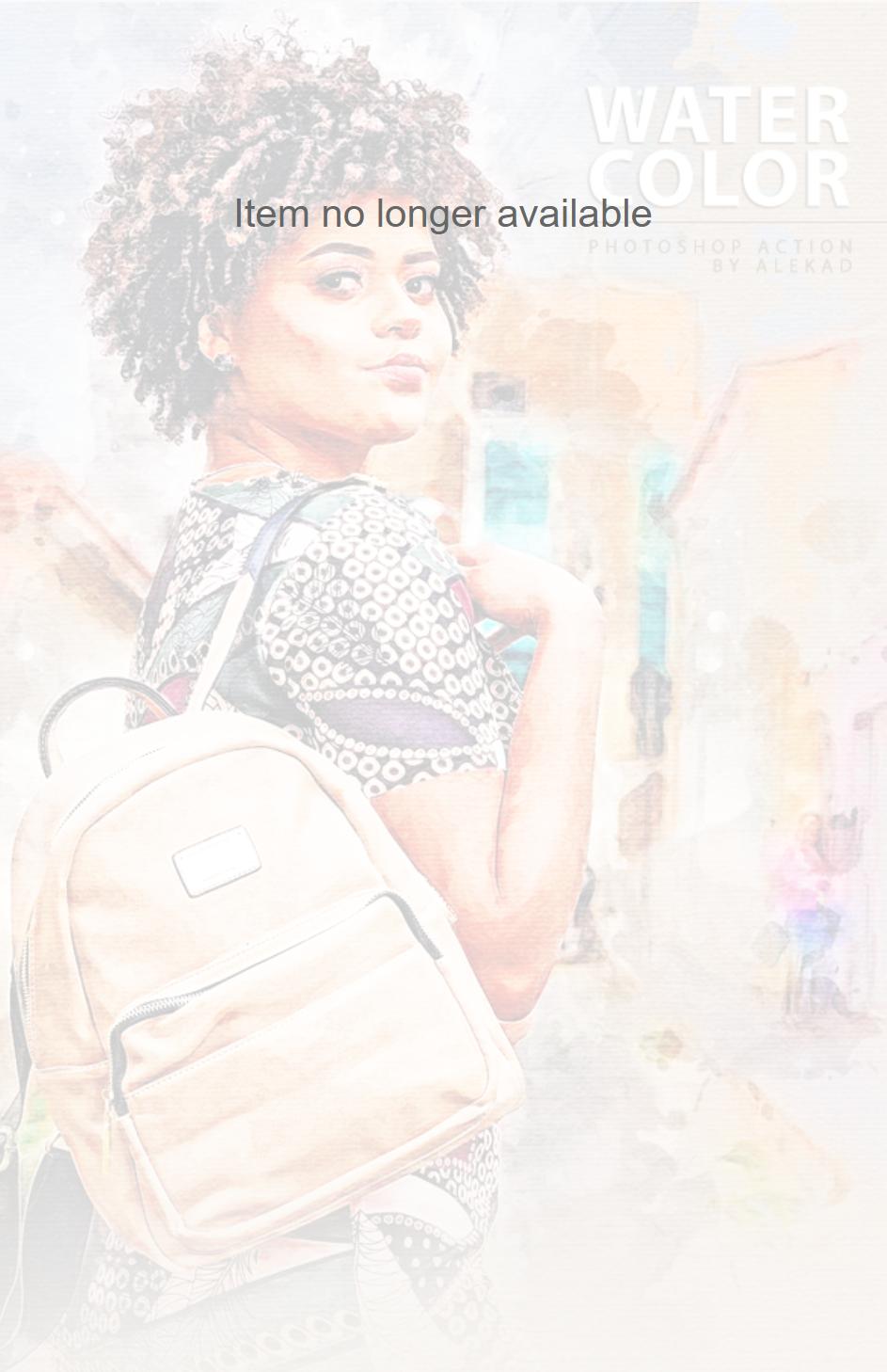 Акварельный экшен. Watercolor Photoshop Action (Алекад)