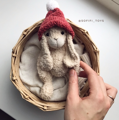 [Sofifi-Toys] Вислоухий Заяц. Крючок (Анна Пономарева)
