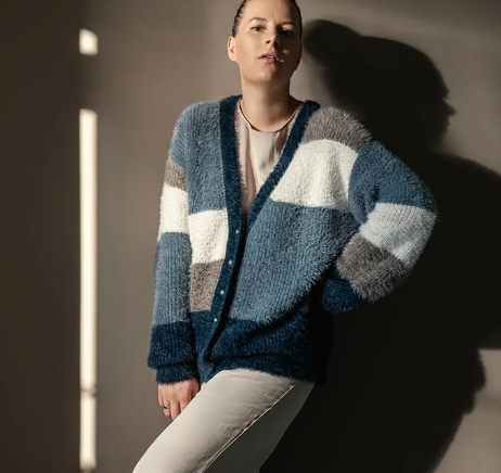 [Knitmode] Кардиган Винил карди (Елена Харлап)