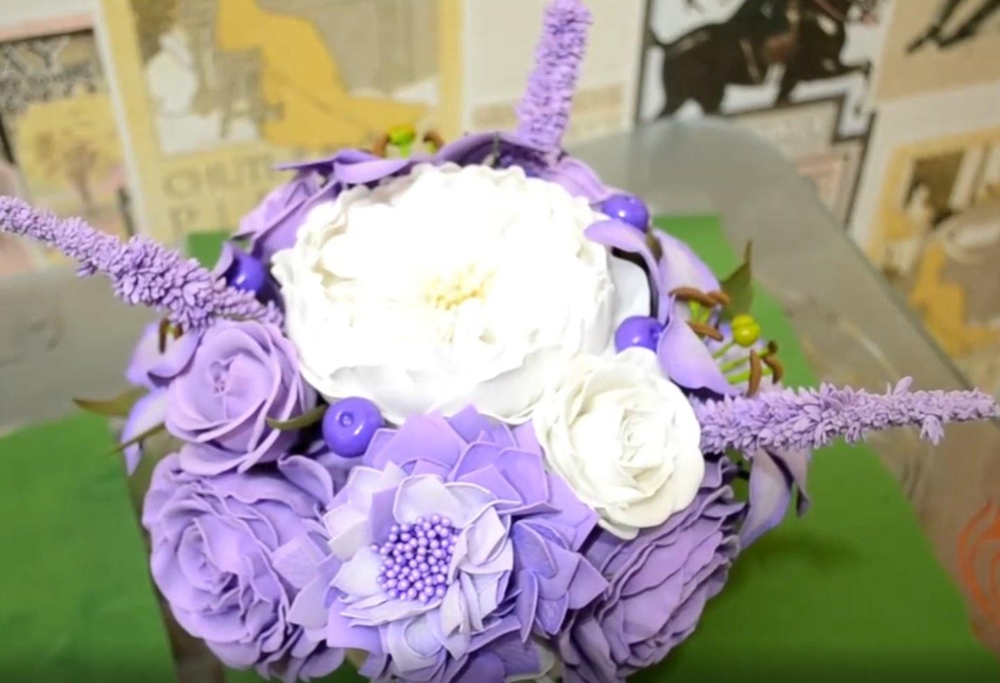 Цветочная композиция Нежность (Ольга Апалькова)