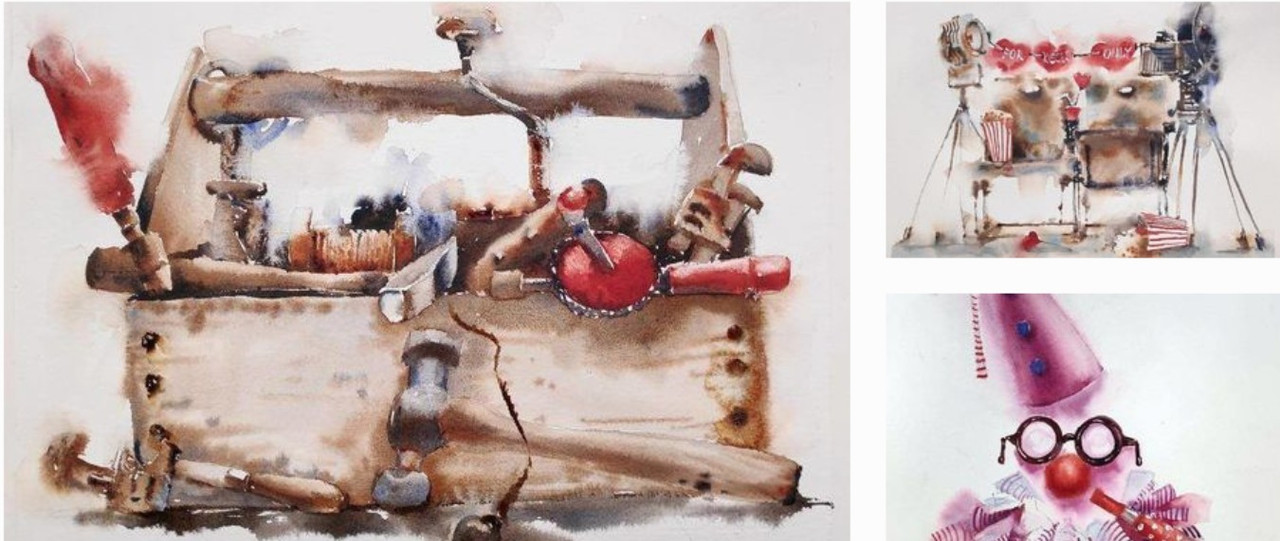 [enterclass] Акварельные открытки. Дари радость  (Ирина Сарт)