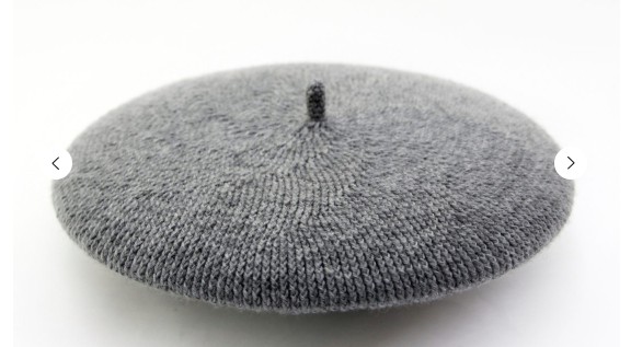 Берет Имитация спиц (Polina Kuts)