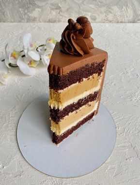 Торт "Шоколадно-Карамельный Латте" (Дарья Тимофеева)