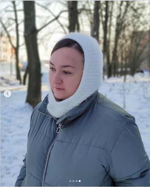 Капор на кнопках (Лилия Коробейникова)