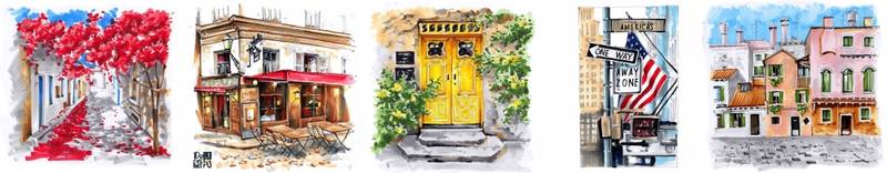 [Lubov Druma Art School] Мини-курс «Архитектура: город» (Любовь Дрюма)