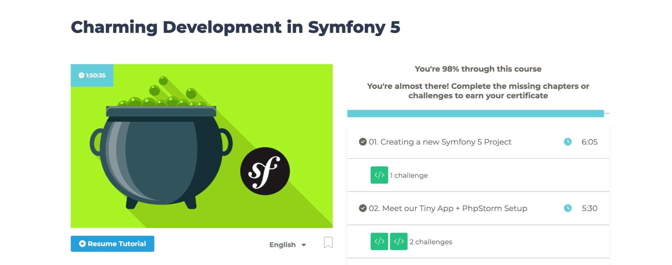 [SymfonyCasts] Charming Development in Symfony 5, перевод через нейросеть