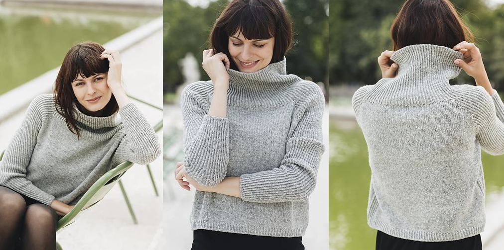 [Вяжи.ру] Женский свитер спицами Tuileries (Жули Дубрё), фото 1 из 1.