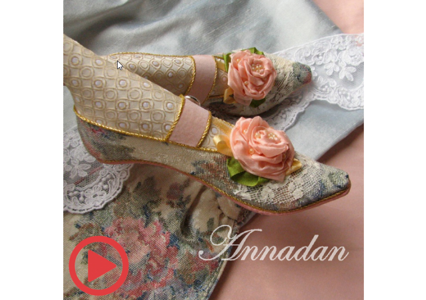 Седьмой вебинар. Виды и технология изготовления обуви куклы (Annadan)