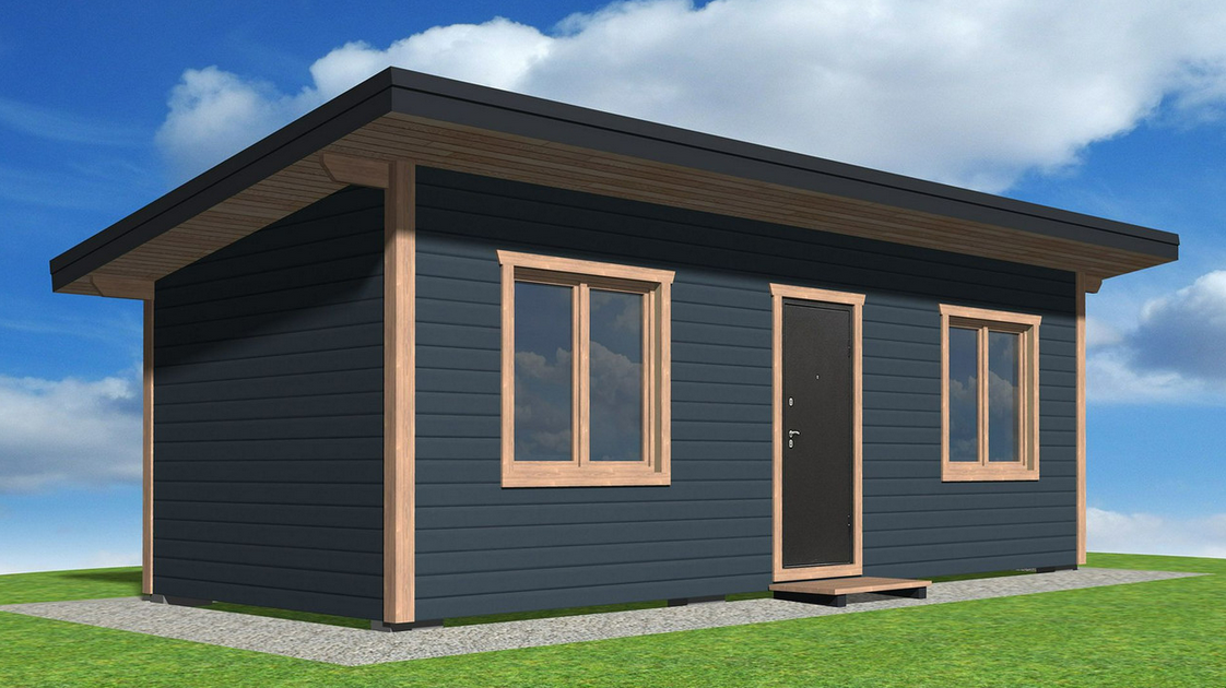 [Wildberries Цифровой] Проект каркасной бытовки 8 х 3. V-83 (Дмитрий Новиков)