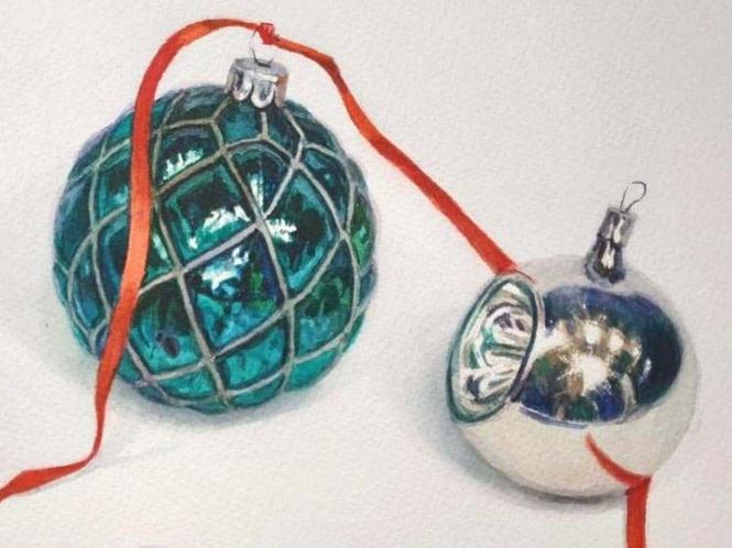 Елочные игрушки (Елизавета Залегина)