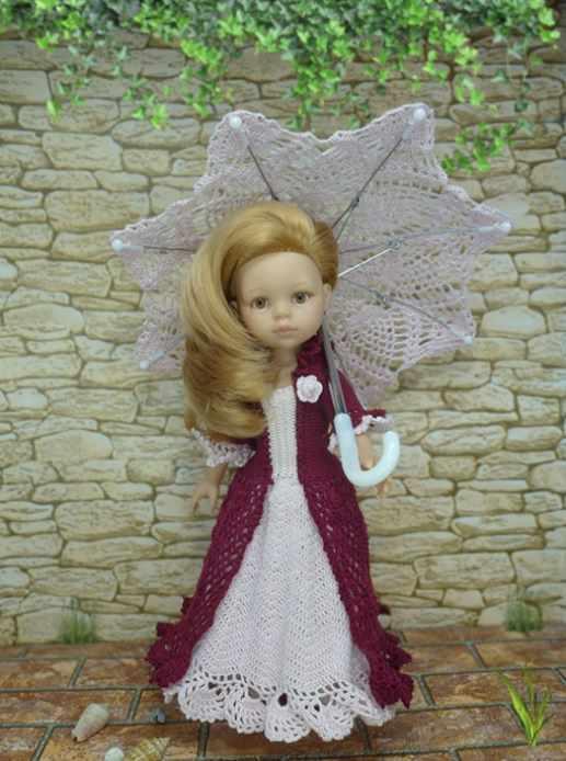 МК в формате PDF по вязанию крючком наряда "Клео" для кукол Paola Reina (Ольга Корчагина)