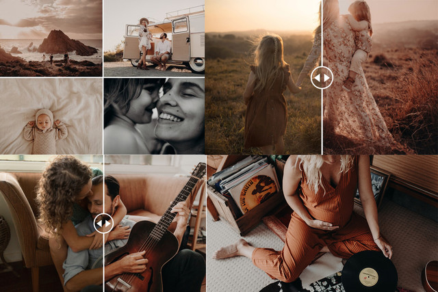 Атмосферные семейные пресеты. The Love Her Wild x Unscripted Presets (The Love Her Wild)