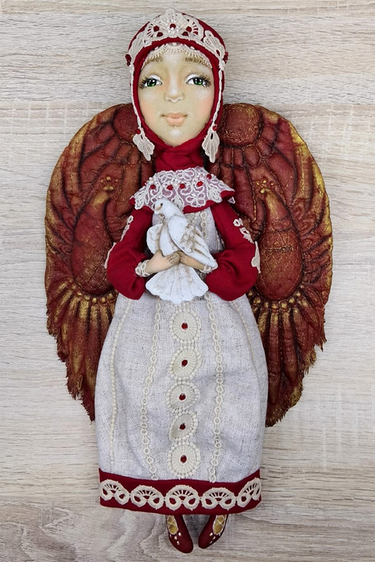 Ангел Троицы, третий образ из цикла «Ангелы доброй вести» (Вера Маркина), фото 1 из 1.