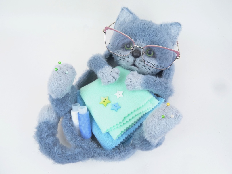 Кот Хранитель - корзинка для мелочей (Надежда Волкова)