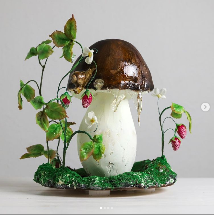 Марафон 3Д торт "Гриб"  (Даяна Лус)