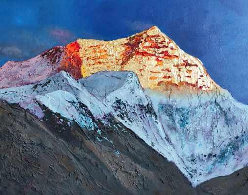 Первый луч в горах (Татьяна Букреева)