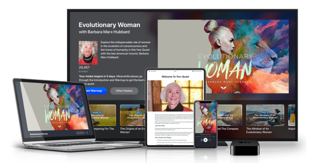 [Mindvalley] Evolutionary Woman (Barbara Marx Hubbard)