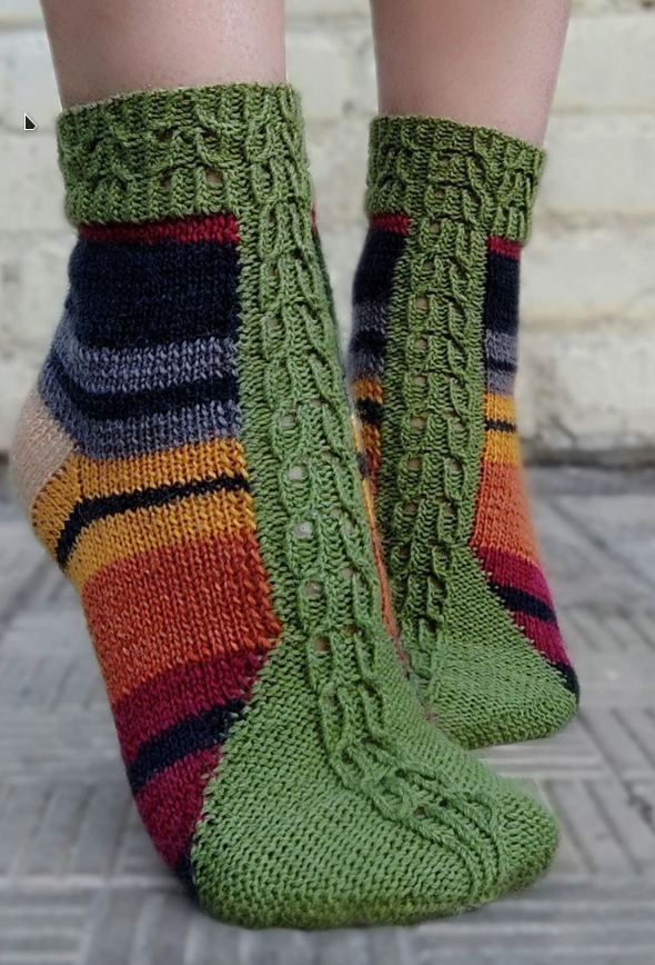 [Совместное вязание носочков] Носочки Саванны