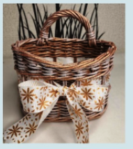 Мастер-класс  «Подвесная корзина с лентой» (Наталия Демидченко)