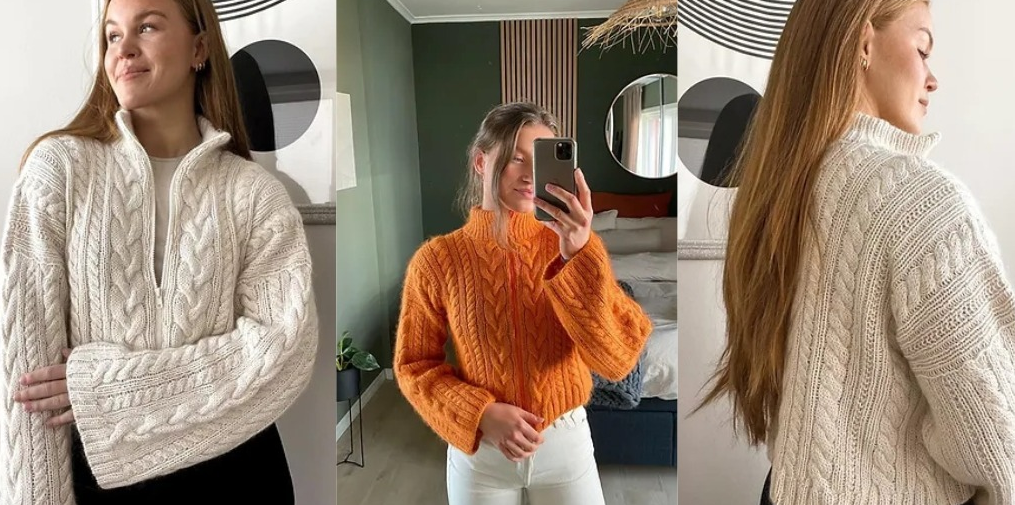 [Вяжи.ру] Кардиган на молнии Storm Cardigan, фото 1 из 1.