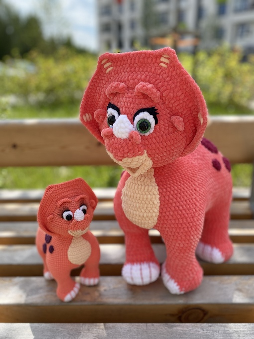 [evgenia_knitted_toys] Трицератопс (Евгения Гаврилова)