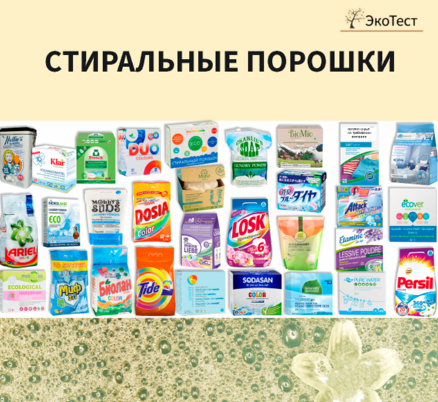 [Магазин ЭкоТестов] Стиральные порошки — Экотест (Алена Эко)