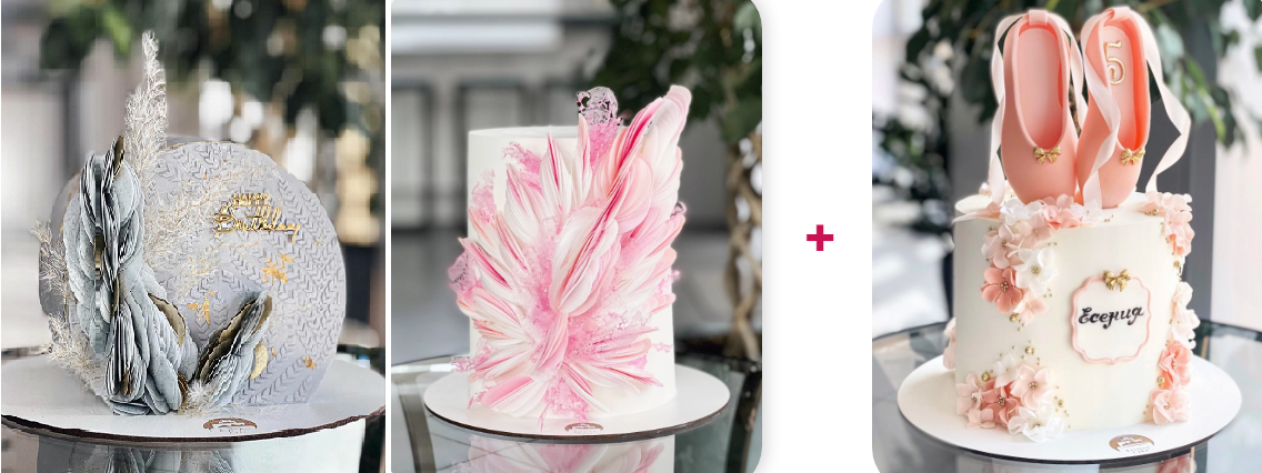 Современный декор из вафельной бумаги. Вафельная композиция + Ганаш. Техника идеального покрытия (Кристина Лова)