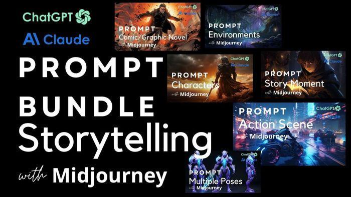 Набор промтов для создания рассказов ChatGPT и Claude для Midjourney (Jenn Mishra)