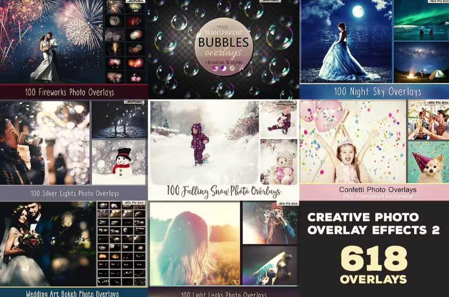 [DealJumbo] Creative Photo Overlay Effects 2