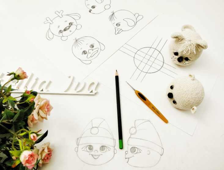 Мини-курс Рисуем-вяжем (livatoys)