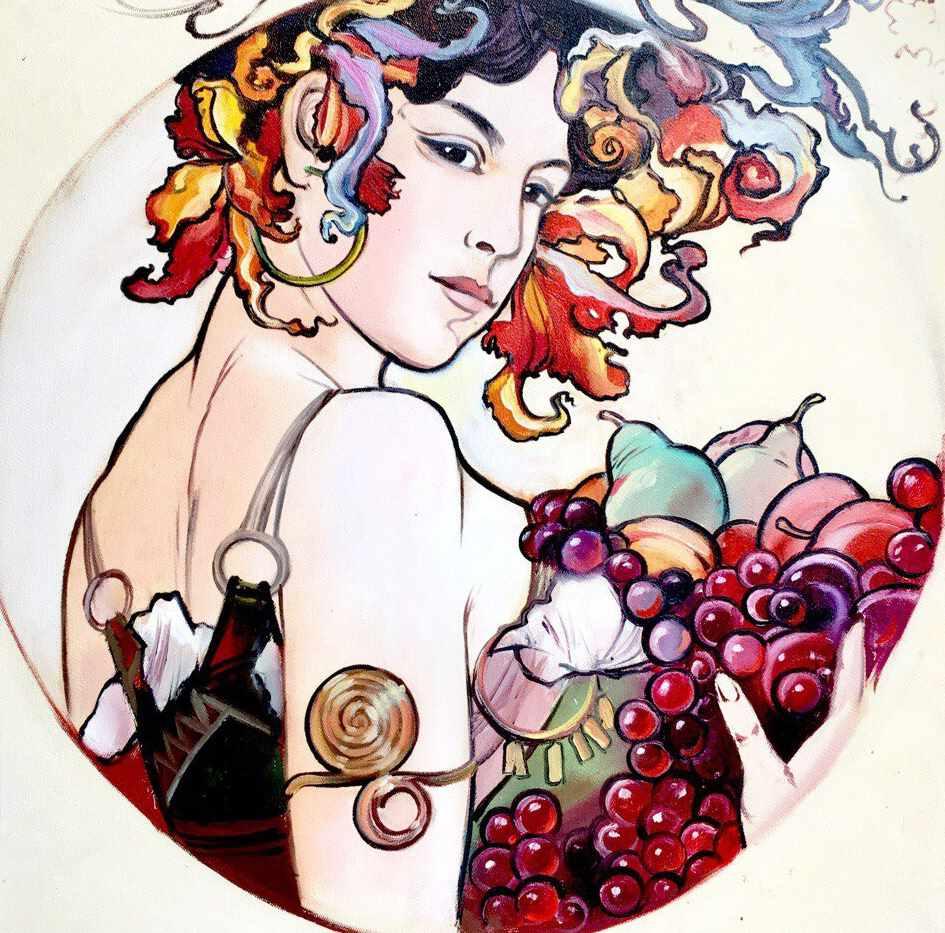 Портрет в стиле модерн (Ольга Базанова)