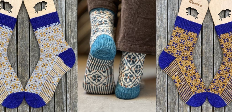 [vjazhi.ru] Жаккардовые носки спицами Zeitlose 2 (Ducathi)