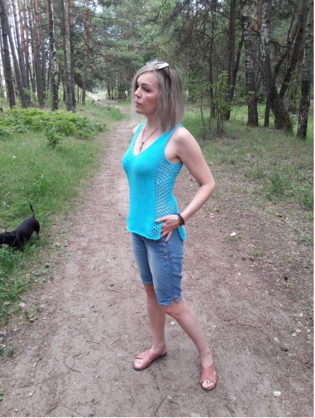 Топ Pronto_top_pankovaN (pank_ova.knitting)