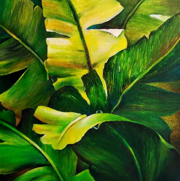 Тропические листья (Юлия Кошелева)