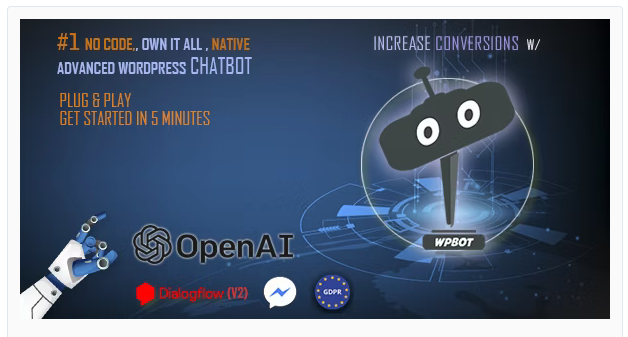 [codecanyon] AI ChatBot for WordPress with OpenAI - ChatGPT. Чатбот для WordPress с ИИ