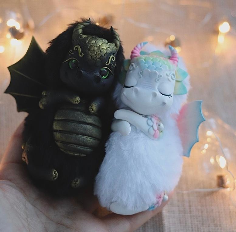 [Sweet Craft] Дракон. Игрушка в смешанной технике (Саша Вихарева)