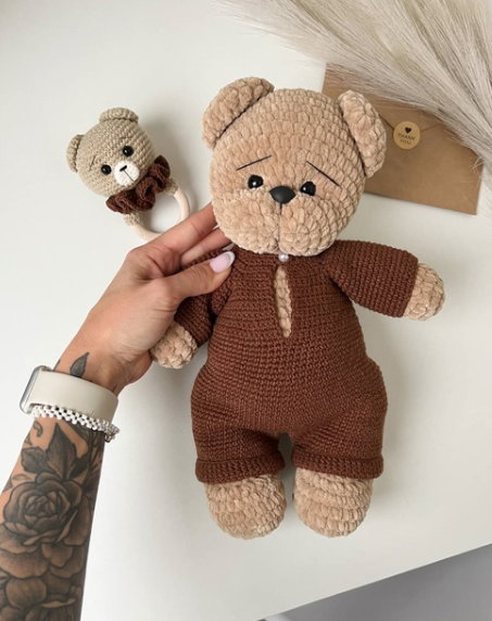 Вязаный комбинезон (Анастасия Хэппитойс)