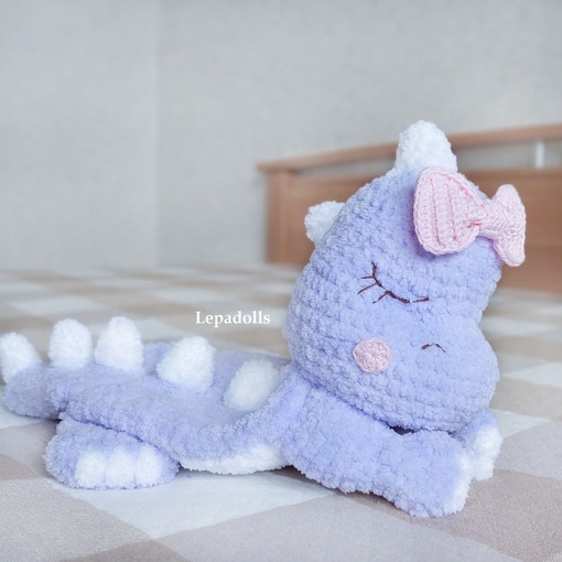 Игрушка-кармашек Динозаврик (Елена Лапехина), фото 1 из 1.